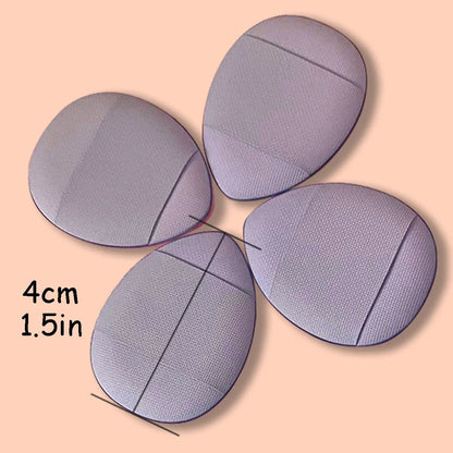 Set of 12 small, medium and large makeup sponges - Vivian