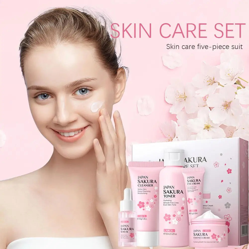 Sakura Skin Care Set 5/3 Pieces - Vivian