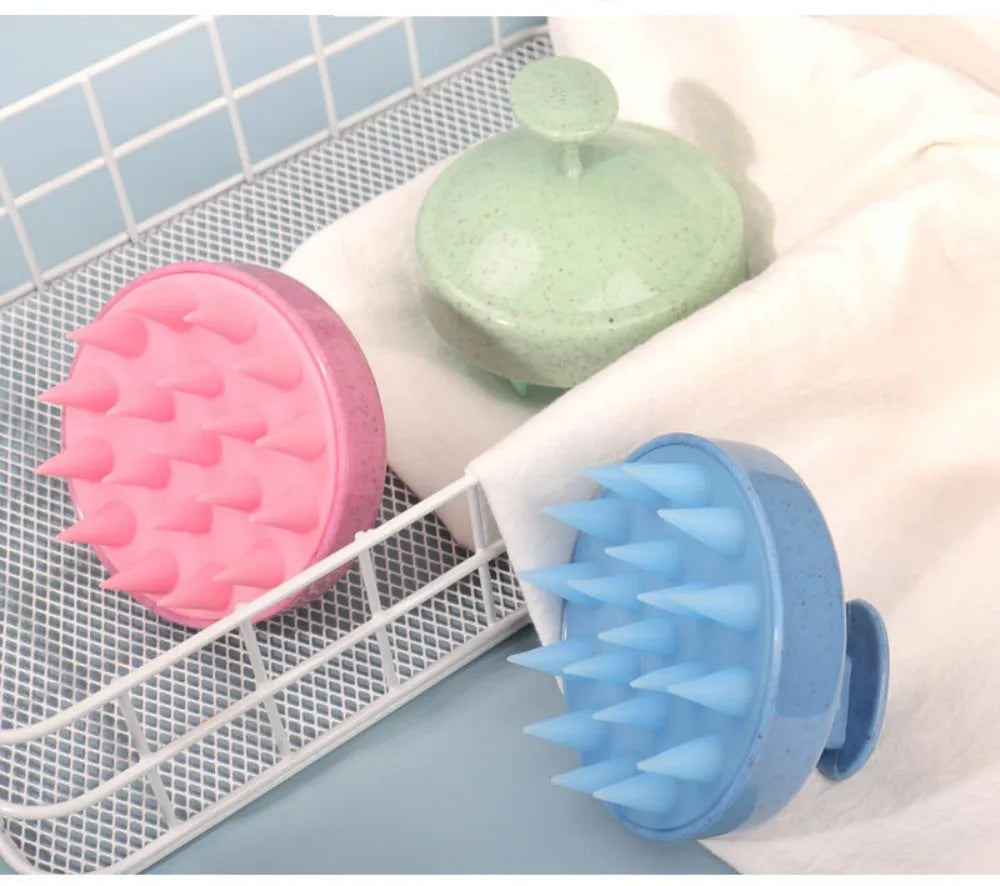 Silicone shampoo brush - Vivian