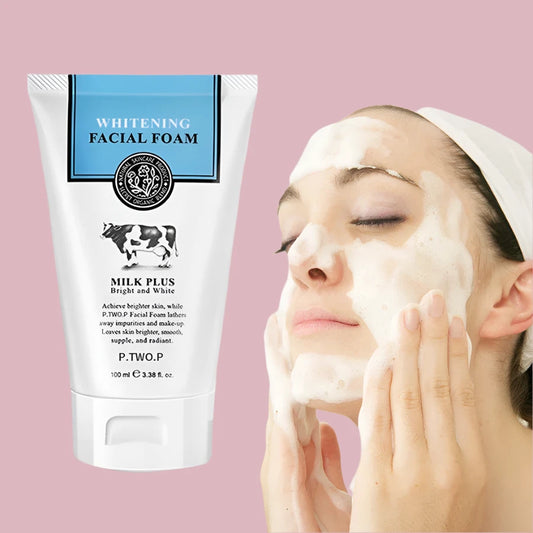 Milk Acne Whitening Foam Facial Cleanser - Vivian