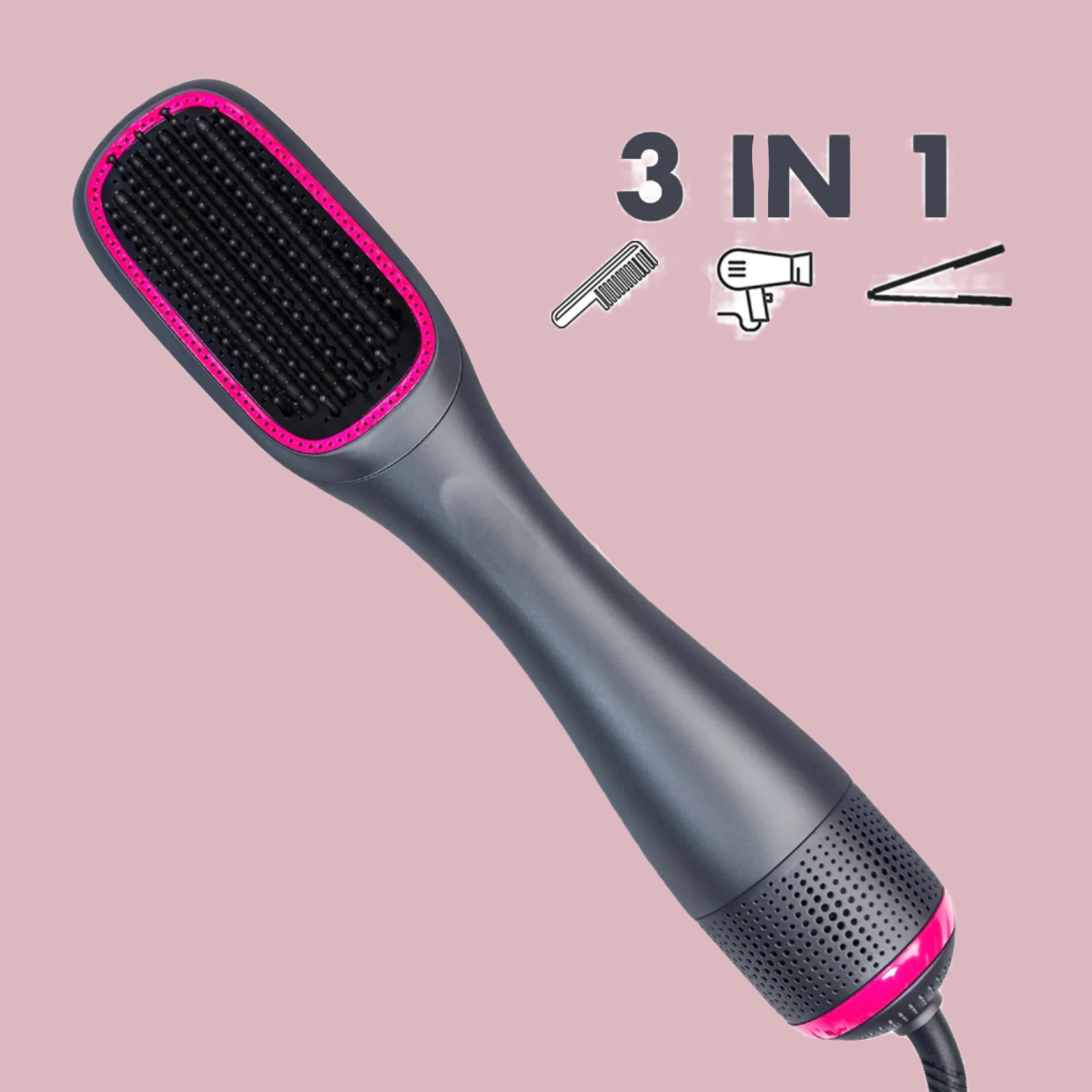 Multifunctional Electric Hair Straightener and Styling Comb - Vivian