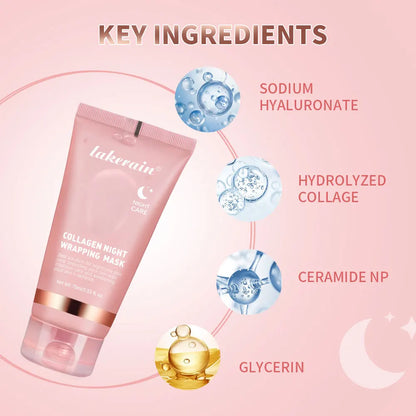 Collagen mask to renew, moisturize and lighten the skin - Vivian