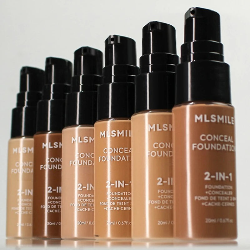 Matte, waterproof, long-lasting foundation concealer - Vivian