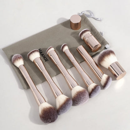 Makeup Brush Set, 7 Pieces - Vivian