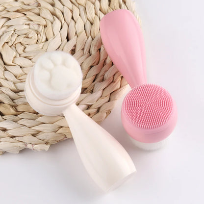 Facial cleansing brush. 2 in 1 - Vivian