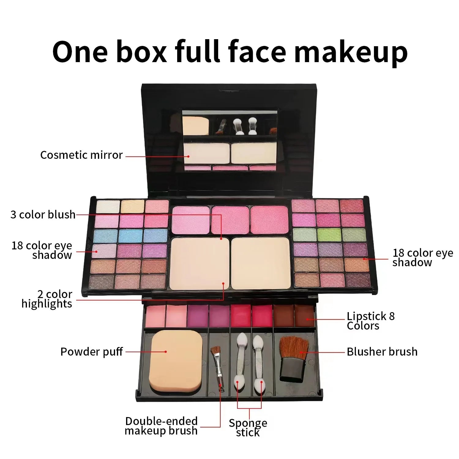 Complete makeup set all in one - Vivian