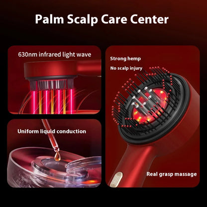 Electric massage comb and red light therapy - Vivian