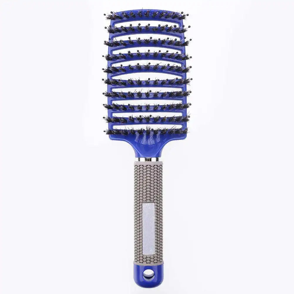 Nylon bristle detangling hair comb - Vivian