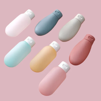 Refillable Bottles Soft Silicone Lotion Container - Vivian