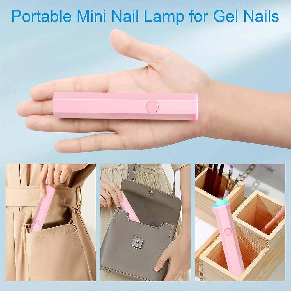 Mini UV Nail Lamp for Home Use