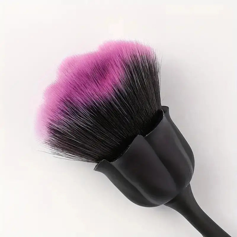 Rose Shape Loose Powder Makeup Brush - Vivian