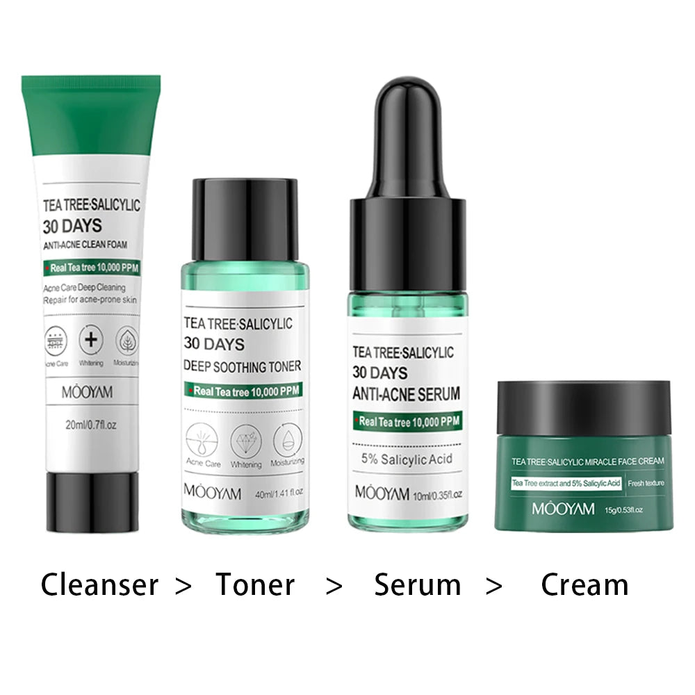 Salicylic Acid Skin Care Set - Vivian