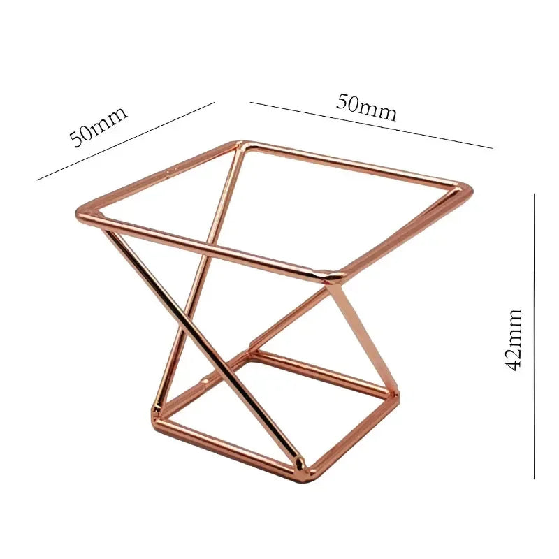 Creative 3D Wrought Iron Makeup Sponge Rack - Vivian