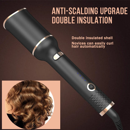 Automatic Rotating Ceramic Hair Curler - Vivian