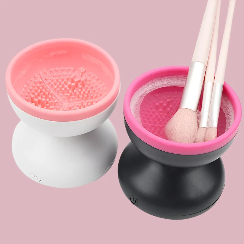 Portable USB Silicone Makeup Brush Cleaner Machine - Vivian