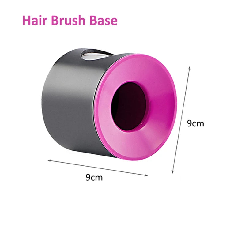 Self cleaning hair brush