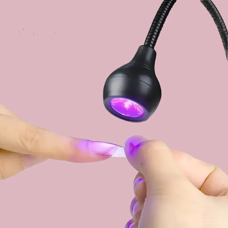 Portable LED Nail Dryer Lamp with Clip