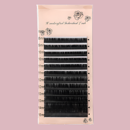 Soft individual false eyelashes