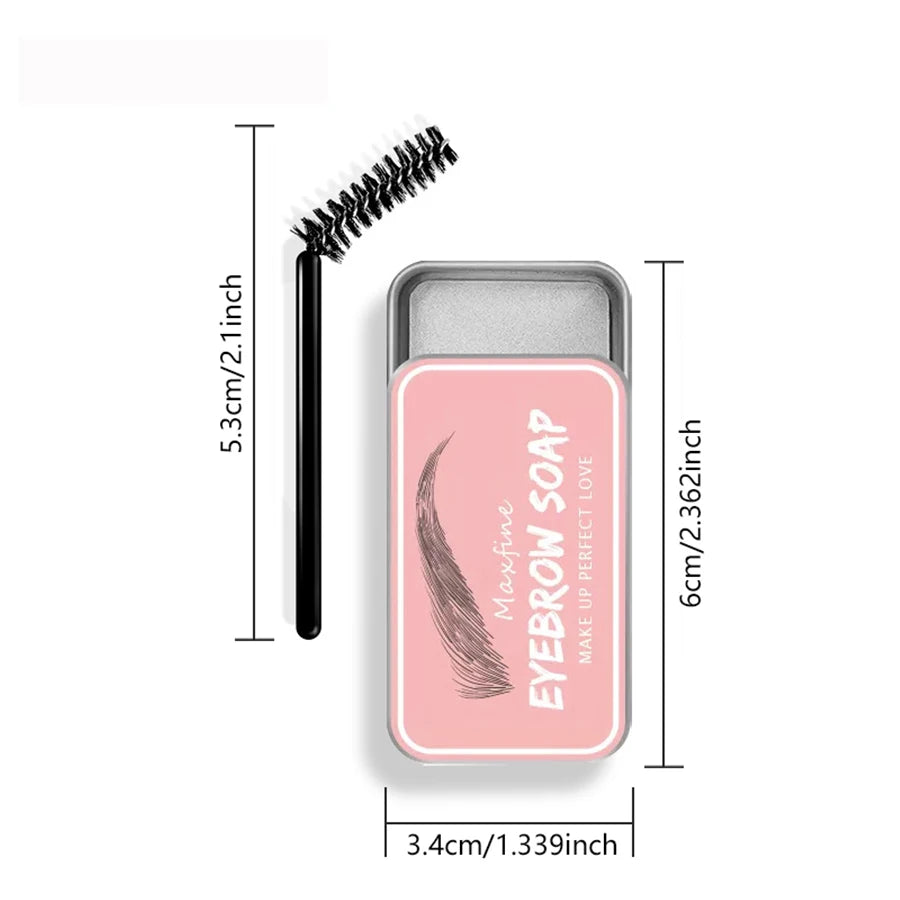 3D Waterproof Long Lasting Clear Eyebrow Wax - Vivian