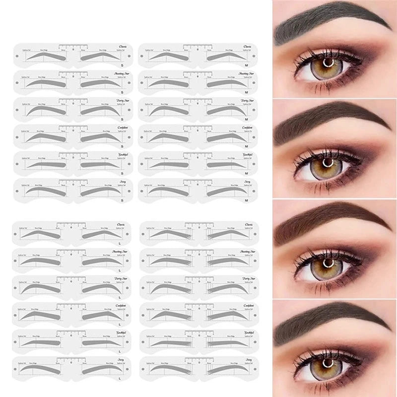 Reusable Eyebrow Stencil Kit - Vivian