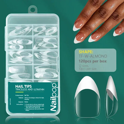 Acrylic Nails Artificial Nails 120pcs