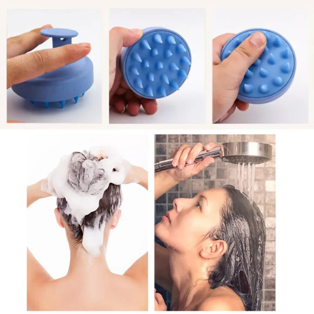 Silicone shampoo brush - Vivian