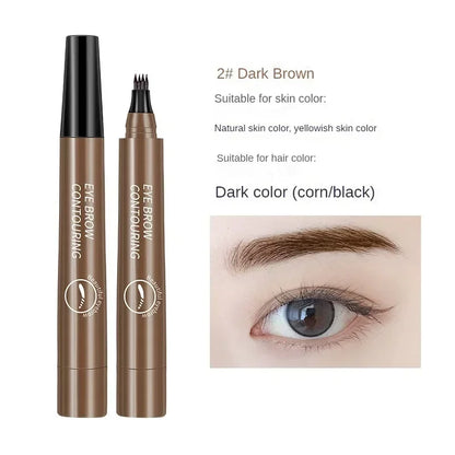 Stencil-Enhanced Fine Brow Pencil