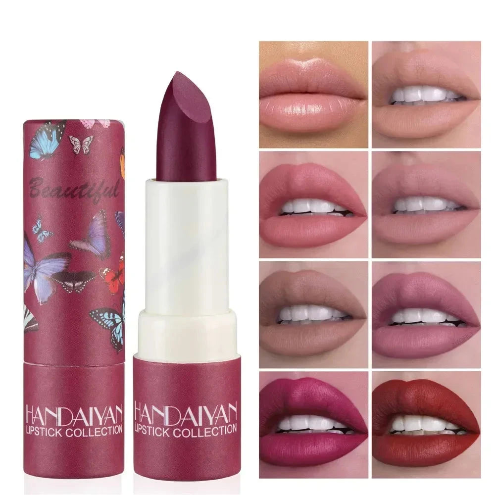 Long lasting waterproof matte lipstick