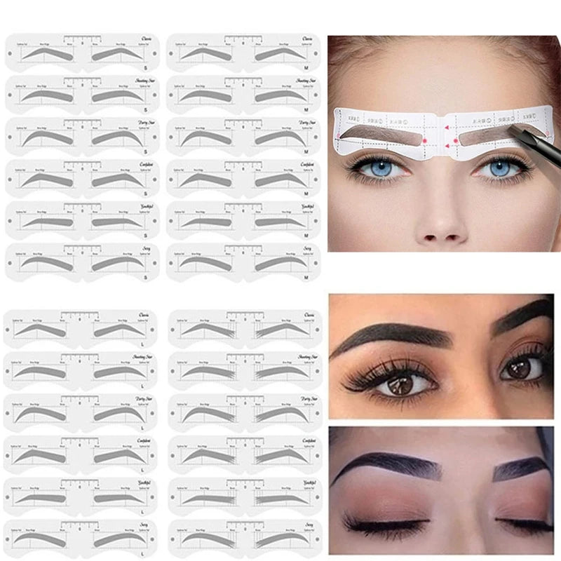 Reusable Eyebrow Stencil Kit - Vivian