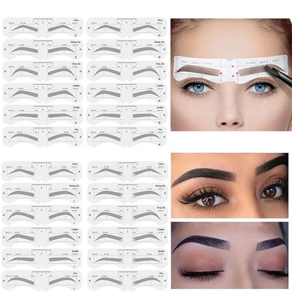 Reusable Eyebrow Stencil Kit - Vivian