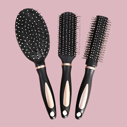 Anti-static plastic hair comb with air cushion - Vivian