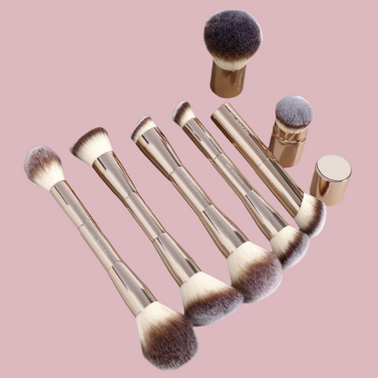 Makeup Brush Set, 7 Pieces - Vivian