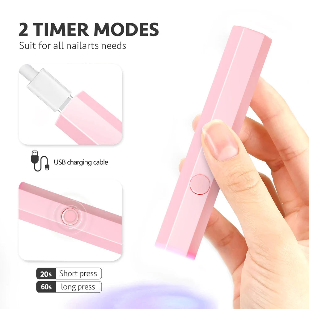 Mini UV Nail Lamp for Home Use