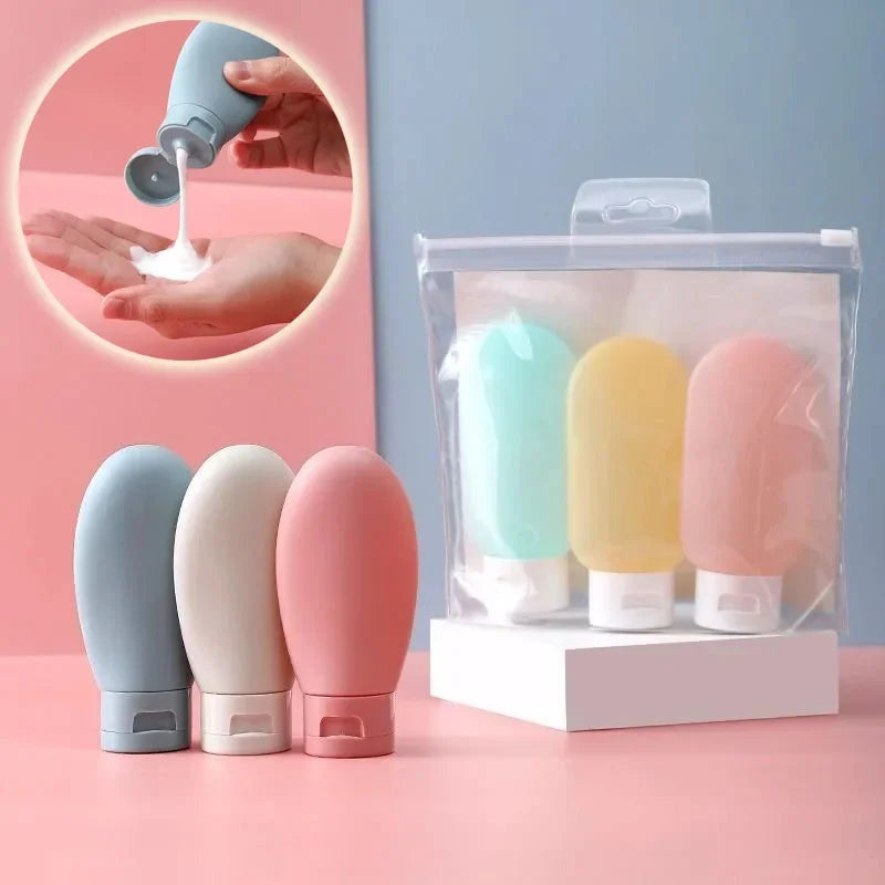 Refillable Bottles Soft Silicone Lotion Container - Vivian