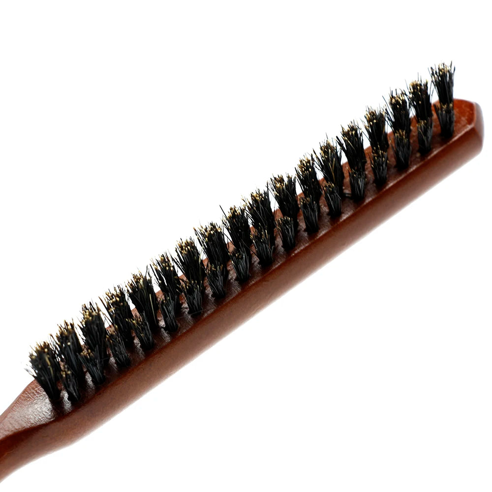 Wooden handle hair comb - Vivian