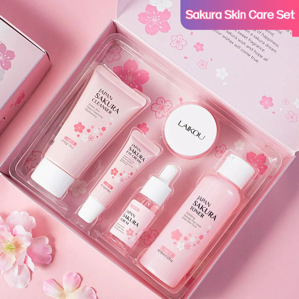 Sakura Skin Care Set 5/3 Pieces - Vivian