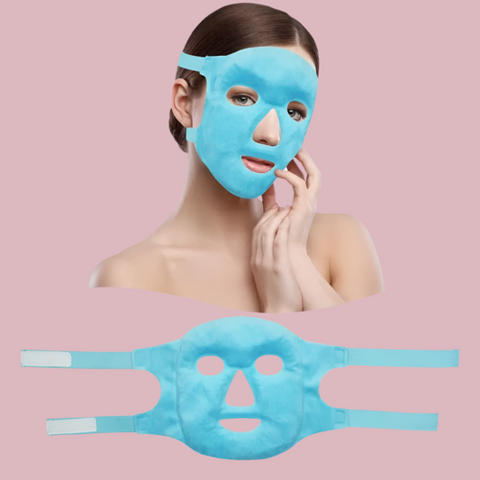 Ice Gel Face Mask for Fatigue Relief Hot and Cold Reusable - Vivian