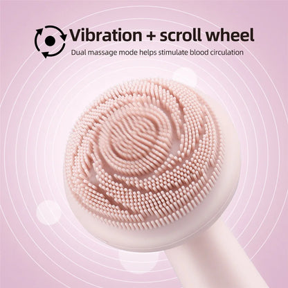 Vibrating Pore Cleansing Massager, Waterproof and Rechargeable - Vivian