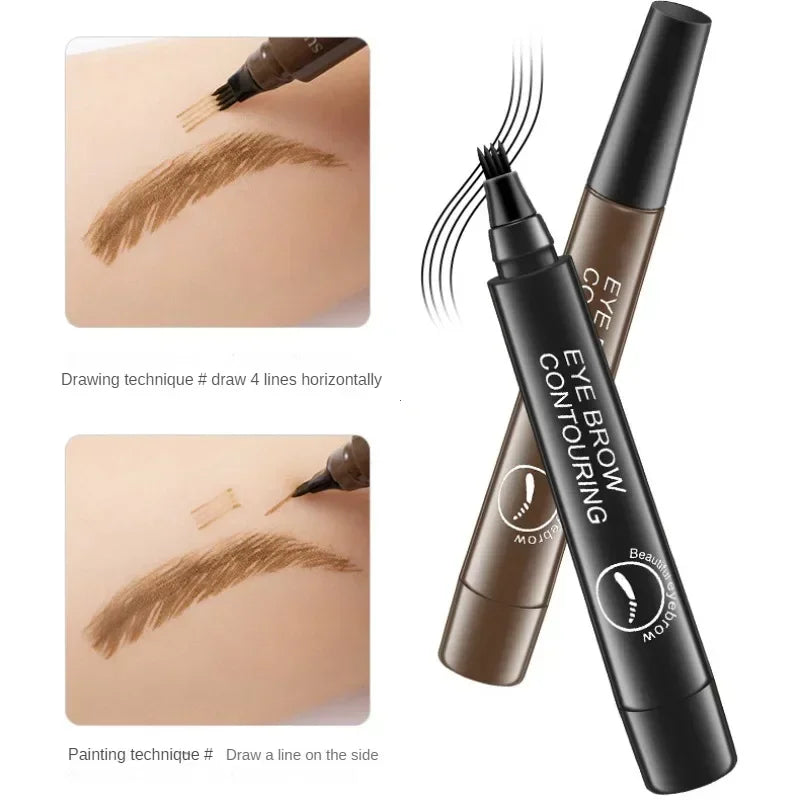 Stencil-Enhanced Fine Brow Pencil