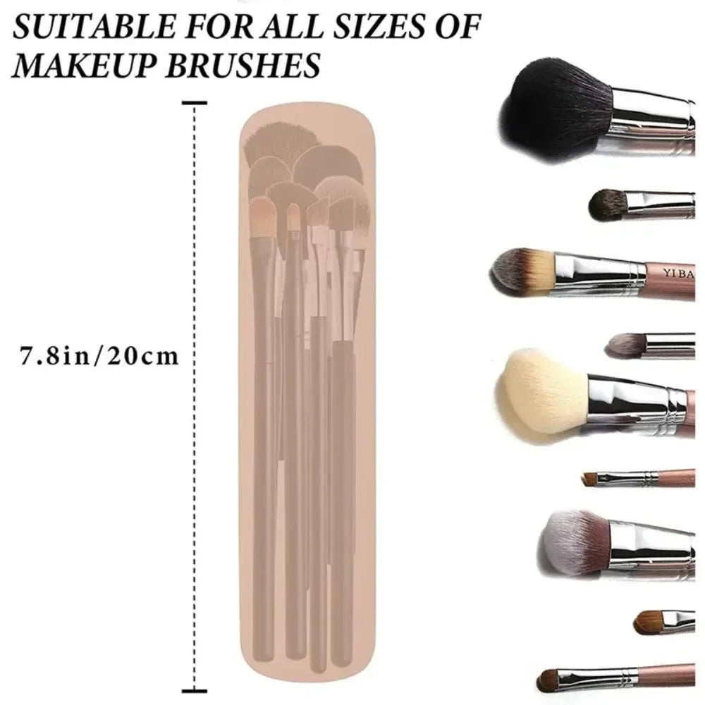 Silicone Cosmetic Brush Bag - Vivian