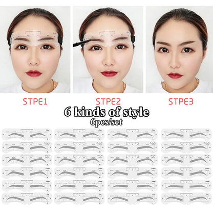 Reusable Eyebrow Stencil Kit - Vivian