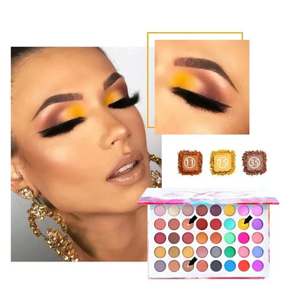 Matte eyeshadow palette