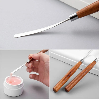 Stainless steel spoon stick for stirring and mixing - Vivian