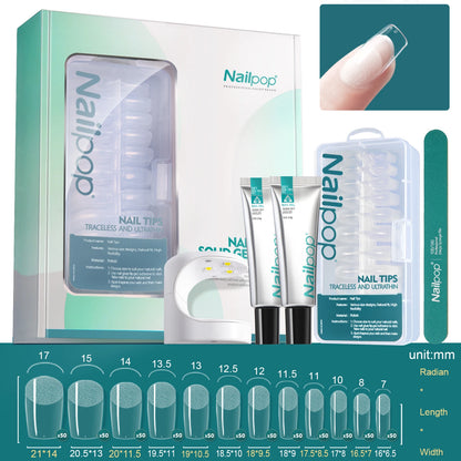 Nail Sit, LED lamp and nail gel