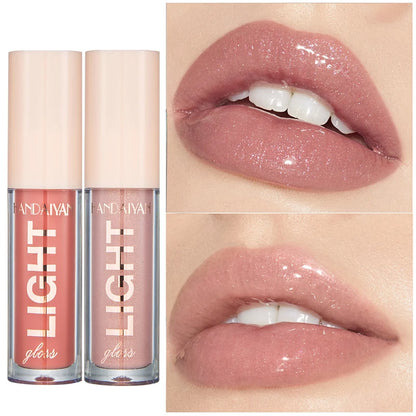 Plumping Lip Gloss Shiny Crystal Liquid Lipstick Waterproof