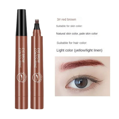 Stencil-Enhanced Fine Brow Pencil