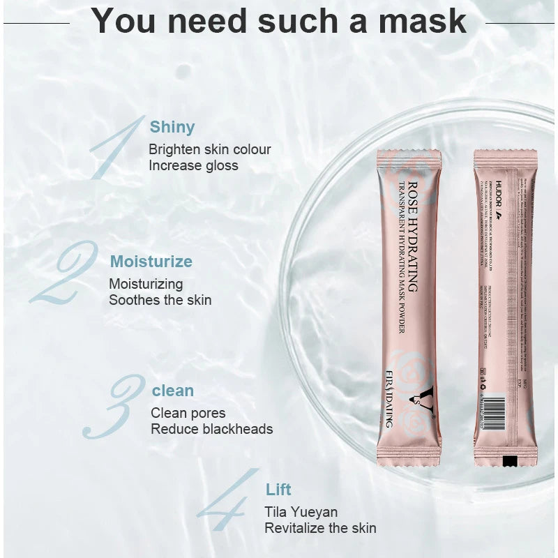 Collagen & Rose Hydrating Soft Gel Mask - Vivian